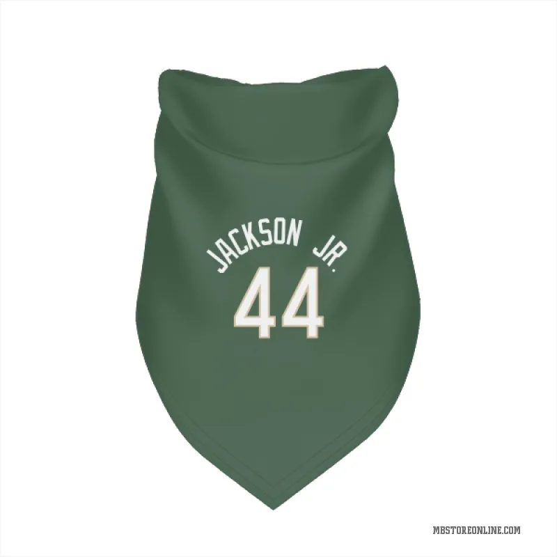 Andre Jackson Jr. Green Milwaukee Bucks Cat & Dog Pet Bandana